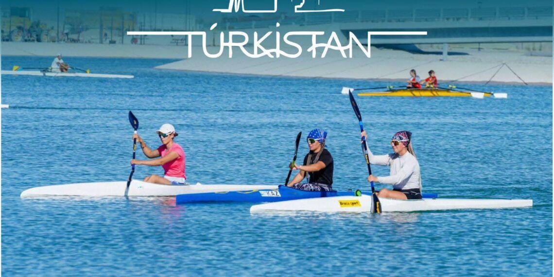 ТҮРКІСТАНДАҒЫ ЕСКЕК ЕСУ КЕШЕНІ СУ СПОРТЫНЫҢ ДАМУЫНА СЕРПІН БЕРІП, ҚОРЖЫНҒА 481 МЕДАЛЬ ТҮСТІ