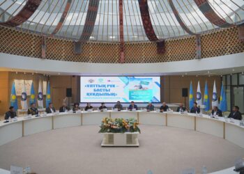 ТҮРКІСТАНДА «ҰЛТТЫҚ РУХ – БАСТЫ ҚҰНДЫЛЫҚ» ТАҚЫРЫБЫНДА ДӨҢГЕЛЕК ҮСТЕЛ ӨТТІ