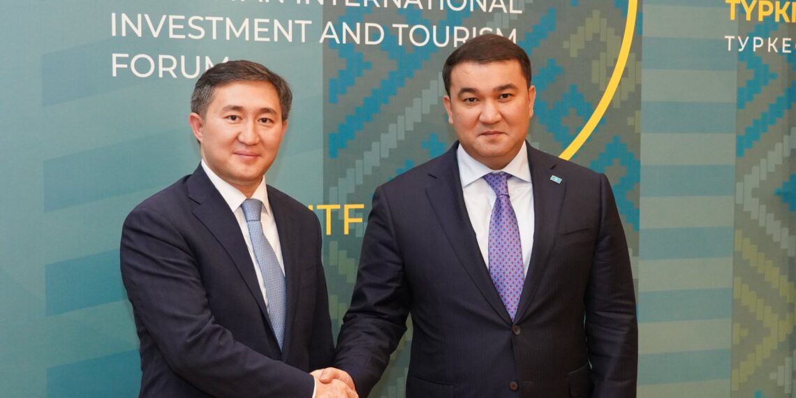 ТҮРКІСТАН ОБЛЫСЫНЫҢ ӘКІМІ ШЕТЕЛДІК КОМПАНИЯ БАСШЫЛАРЫ МЕН ИНВЕСТОРЛАРМЕН КЕЗДЕСТІ