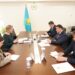 ТҮРКІСТАН ОБЛЫСЫНЫҢ ӘКІМІ НҰРАЛХАН КӨШЕРОВ ҰЛЫБРИТАНИЯНЫҢ ҚАЗАҚСТАНДАҒЫ ЕЛШІСІМЕН КЕЗДЕСТІ