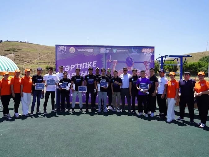В КАЗЫГУРТСКОМ РАЙОНЕ СОСТОЯЛСЯ ОБЛАСТНОЙ МОЛОДЕЖНЫЙ ТУРНИР «TUR WORKOUT – ТӘРТІПКЕ ТАРТЫЛ»