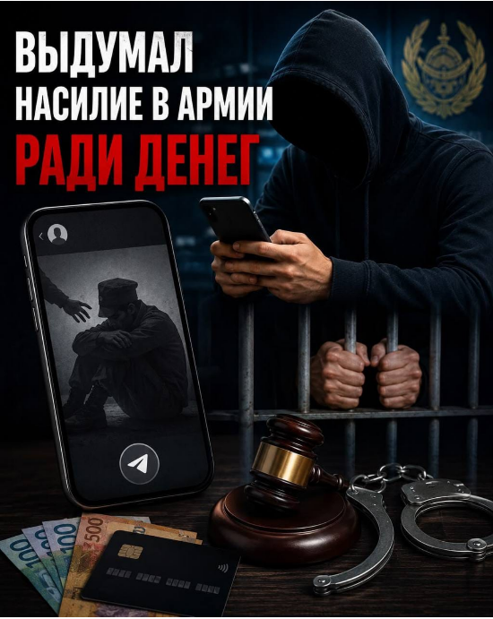 ​Выдумал насилие в армии ради денег: 23-летний астанчанин получил срок за пост в Threads