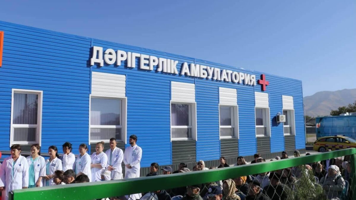 МАЙТӨБЕ АУЫЛЫНДА ЖАҢА МЕДИЦИНАЛЫҚ НЫСАН АШЫЛДЫ!