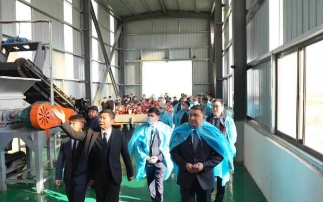 ТҮРКІСТАН ОБЛЫСЫНДА 9 МЛРД ТЕҢГЕЛІК МАЛ СҮЙЕГІН ӨҢДЕУ ЗАУЫТЫ ІСКЕ ҚОСЫЛДЫ