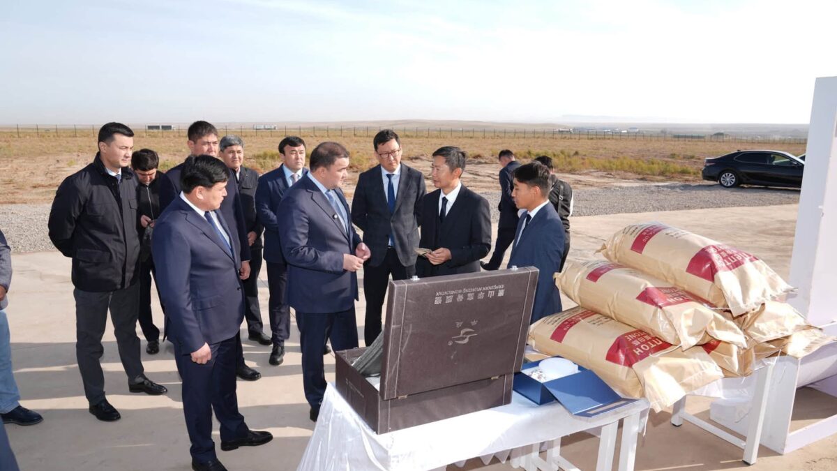 В ТУРКЕСТАНСКОЙ ОБЛАСТИ ЗАПУЩЕН ЗАВОД ПО ПЕРЕРАБОТКЕ КОСТЕЙ СКОТА СТОИМОСТЬЮ 9 МЛРД ТЕНГЕ