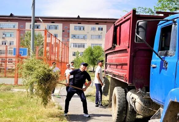 «ТАЗА ҚАЗАҚСТАН»:  КЕНТАУДА ЖАЛПЫҚАЛАЛЫҚ СЕНБІЛІК ӨТТІ