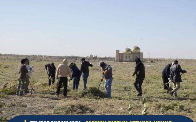 ОТЫРАР АУДАНЫНДА «ТАРИХҚА ТАҒЗЫМ-ҰРПАҚҚА АМАНАТ» БАСТАМАСЫ АЯСЫНДА 500-ГЕ ЖУЫҚ АДАМ СЕНБІЛІККЕ ШЫҚТЫ