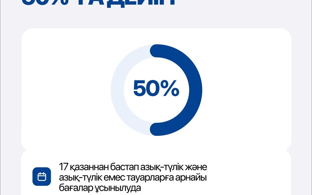 Republic Day және Bereke Fest:  жекелеген тауарларға 50%-ға дейін жеңілдік