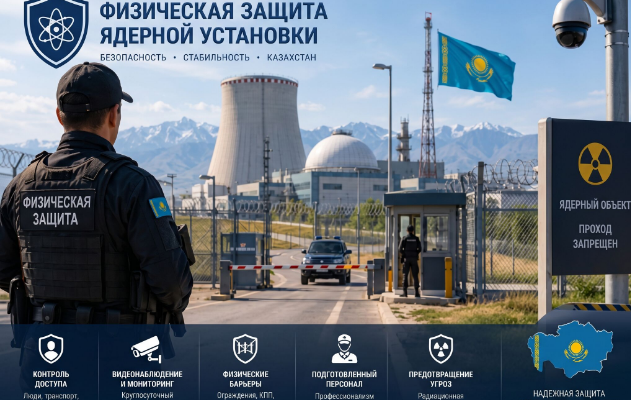 Как Казахстан защищает радиоактивные материалы от диверсий и хищений!