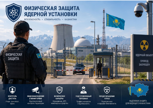 Как Казахстан защищает радиоактивные материалы от диверсий и хищений!